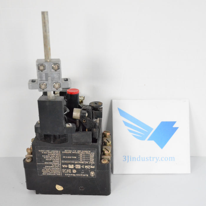 PKZM3-25-U-NA WITH HI22-PKZM3  -  KLOCKNER MOELLER PKZM3 CONTACTOR