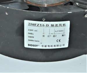 250FZY6-D  -  DOSSY 250FZY AXIAL FAN
