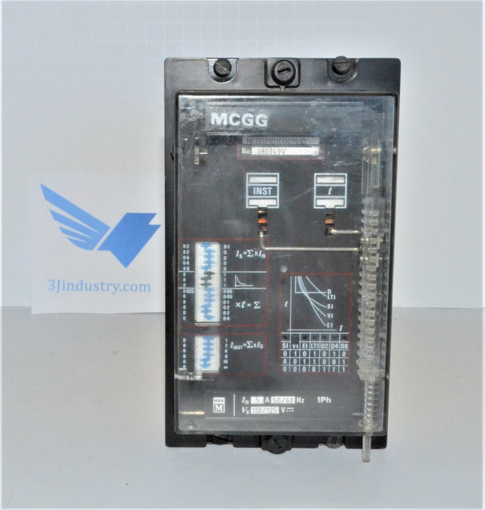 MCGG21D11CD0751D  -  CONVERTEAM GEC MCGG OVERCURRENT RELAY