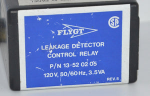 13-52 02 05 - 13520205  -  FLYGT 1352 CONTROL RELAY