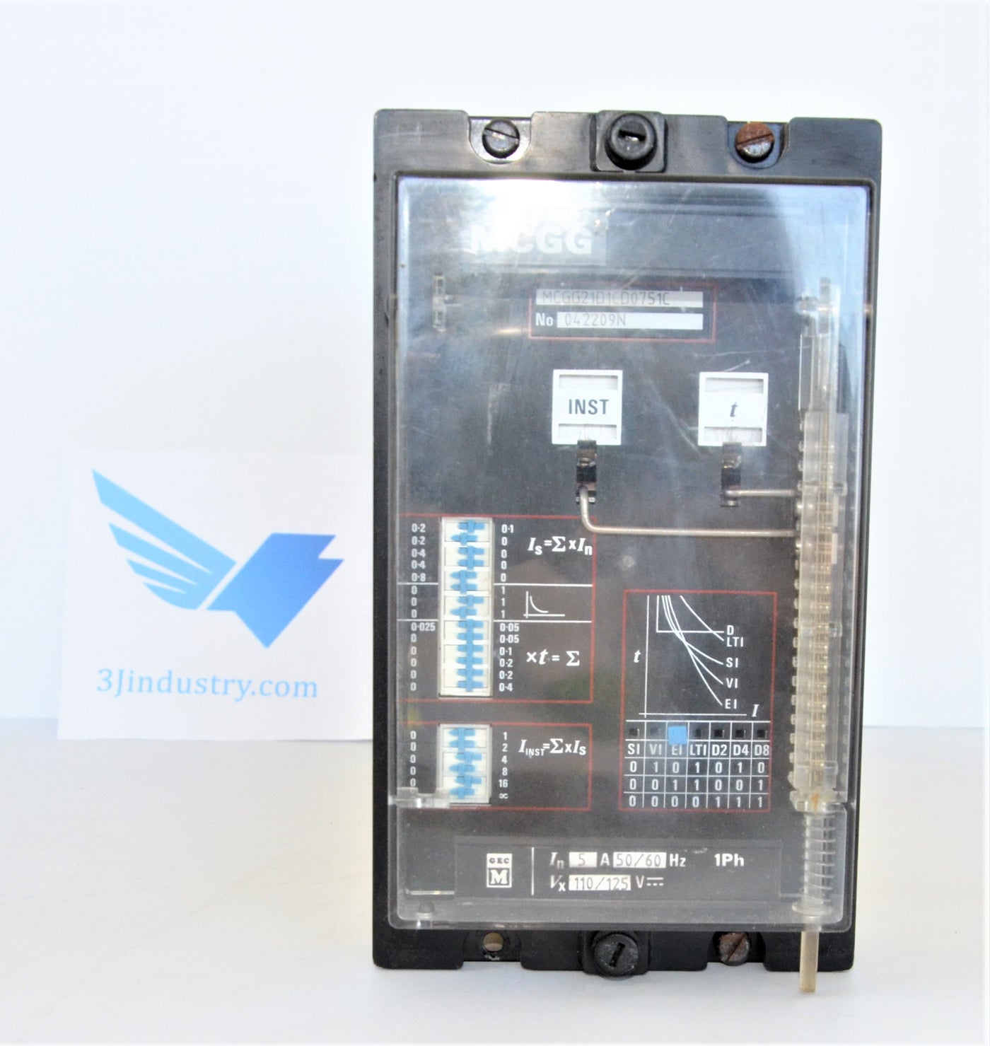 Gec Type Relay MCGG21D1CD0751C - GEC CONVERTEAM MCGG RELAY – 3JIndustry