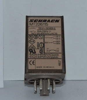 MT226115  -  TE CONNECTIVITY SCHRACK MT226 RELAY