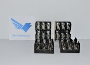 LOT OF 4  - BM6033SQ  -  BUSSMAN BM60 FUSEBLOCKS