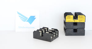 LOT OF 4  - BM6033SQ  -  BUSSMAN BM60 FUSEBLOCKS