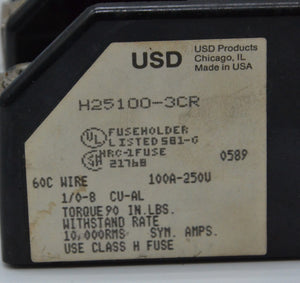R25100-3CR  -  BUSSMAN R25100 FUSEHOLDER