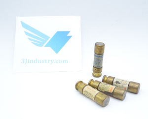 LOT OF 4 - ECNR20  -  BUSSMAN BRUSH FUSES ECNR20 FUSE