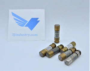 LOT OF 6 - ECNR 10  -  BUSSMAN BRUSH FUSES ECNR10 FUSE