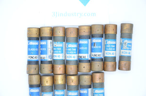 LOT OF 14 KON40  -  BUSSMANN EDISON FUSE KON40 FUSE