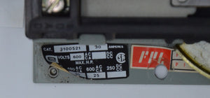 3100521  -  SCHNEIDER ELECTRIC FEDERAL PIONEER 3100 DISCONNECT SWITCH