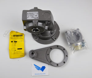 Gearbox 10:1 - 1SMI 50 - 1SMI50AZD-N56C-1 HP  / N56C Input  -  NORD DriveSystems Gearbox SK 1SMI 50
