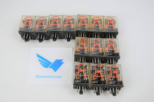 Lot 13 Relay MK2P-S-24VAC - MK2PS - MK2P - Coil 24VAC  -  OMRON MK2P Relay