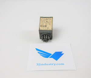 Lot of 10 Relay C3-A30-120VAC - Releco - Coil 120VAC  -  Releco C3 Relay