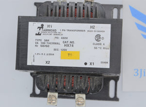 HX74A   -  HAMMOND MANUFACTURING HX74A TRANSFORMER