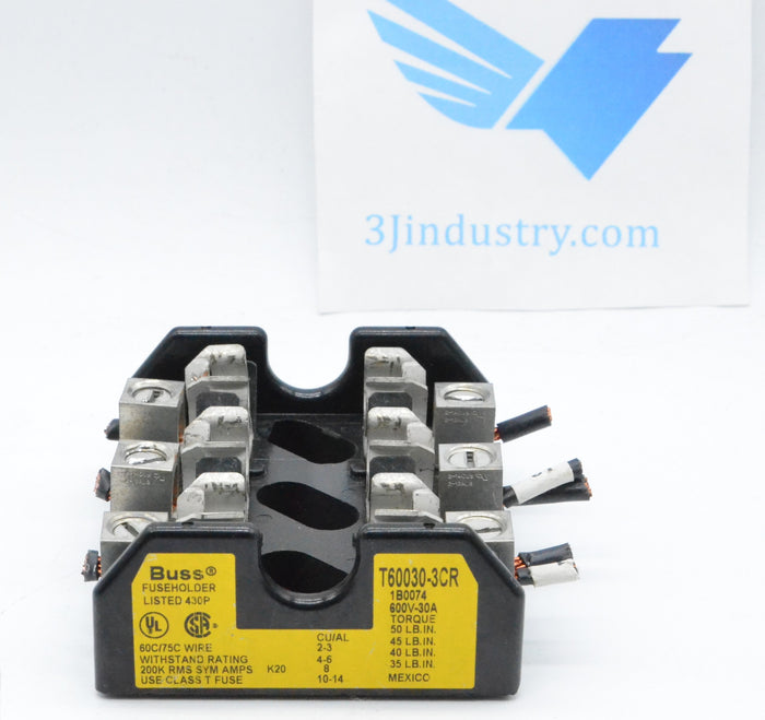 T60060-3CR  -  BUSSMAN T600 FUSE BLOCK