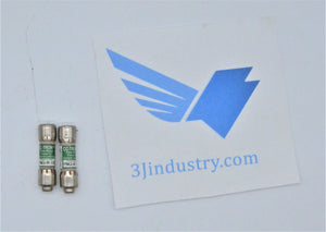 LOT OF 2 - FNQ-R-1/2  -  BUSSMAN FUSETRON FNQR12 FUSE