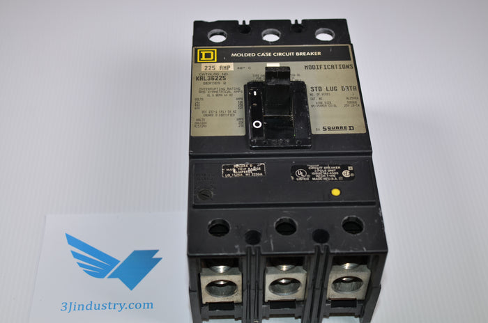 KAL36225 - 225A  -  SQUARE D - KAL Breakers