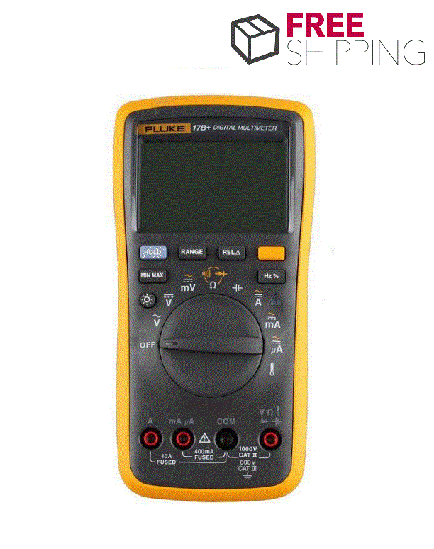 Fluke 17B+ F17B+ Professional Digital Multimeter Measuring Tool