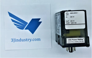 4380-2000-1 , 438020001 - Coil 120VAC 50-60HZ, 5W Max, DC Voltage   -  Action Pak Invensys 4380 Signal Conditioner