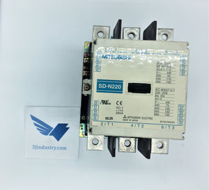 SD-N220 - SDN220 - 220 Amp - 3 pole  -  Mitsubishi SD Magnetic Contactor