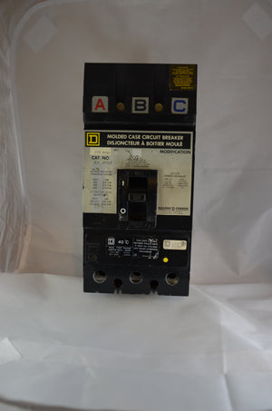 KA36125   -  Square D   -  Breaker  -  SQUARE D - KA  - Breaker - 600V- 125A - 3POLES