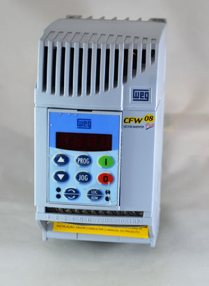 CFW 08  -  CACFW080040S2024EON1A12  - CFW080040S2024EON1A12 -  WEG  -  Inverter Drive Speed Controller  -  WEG CFW Controller