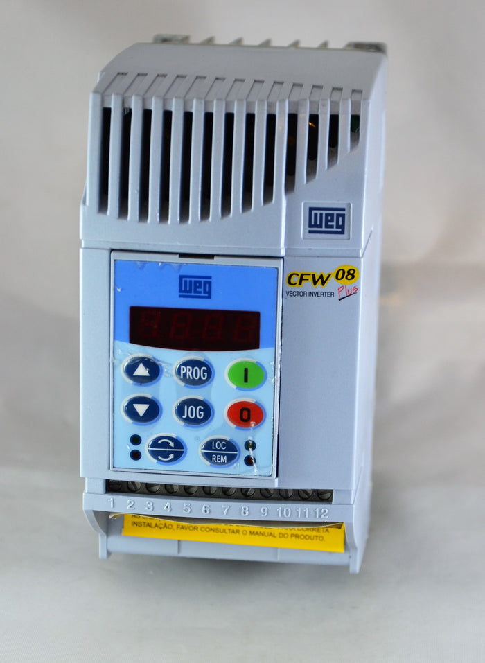 CFW 08  -  CACFW080040S2024EON1A12  - CFW080040S2024EON1A12 -  WEG  -  Inverter Drive Speed Controller  -  WEG CFW Controller