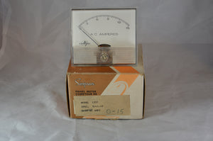 1357  -  Simpson  -  Wilbac Panel Meter