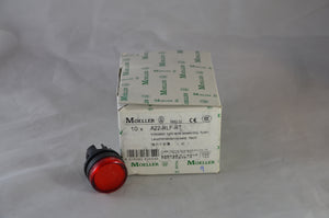 A22-RLF-RT  -  Klockner-Moeller M22 -  INDICATOR LIGHT LENS ASSEMBLY, FLUSH  -  Klockner-Moeller A22 Push Button