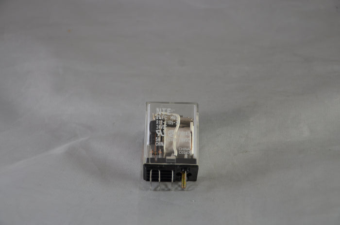 Lot of 2 Relay - R12-11D5-2  -  TEC  -  General Purpose Relay  -  TEC R12 Relay - 24VDC, 5A, PLUG IN; P; Power Relay, DPDT, 24VDC, 5A, PLUG IN; Product Range: Nte Electronics - R12 Series