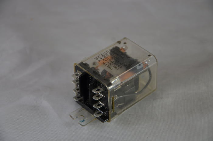 Lot of 1 Relay - KUP-11A55F  -  Guelph  -  General Purpose Relay  -  GUELPH KUP Relay - Electromechanical Relay 120VAC 2.25KOhm 10A DPDT, 73.7mm 35.71mm 38.89mm, Bracket Industrial Relay