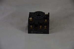 Lot of 5 Relay - PF113A  -  Omron  -  Relay Socket  -  OMRON PF Connector - 11-Pin