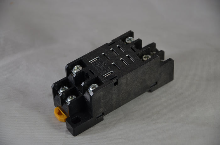 Lot of 2 Relay - PTF08A  -  Omron  -  Relay Socket  -  OMRON PT Connector - 12VDC - 15A -  250VAC, 125VDC