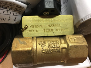 VA9203-GGA-2Z - VG1241CL + 923GGA -  Johnson Controls  -  Electric Ball Valve Actuator